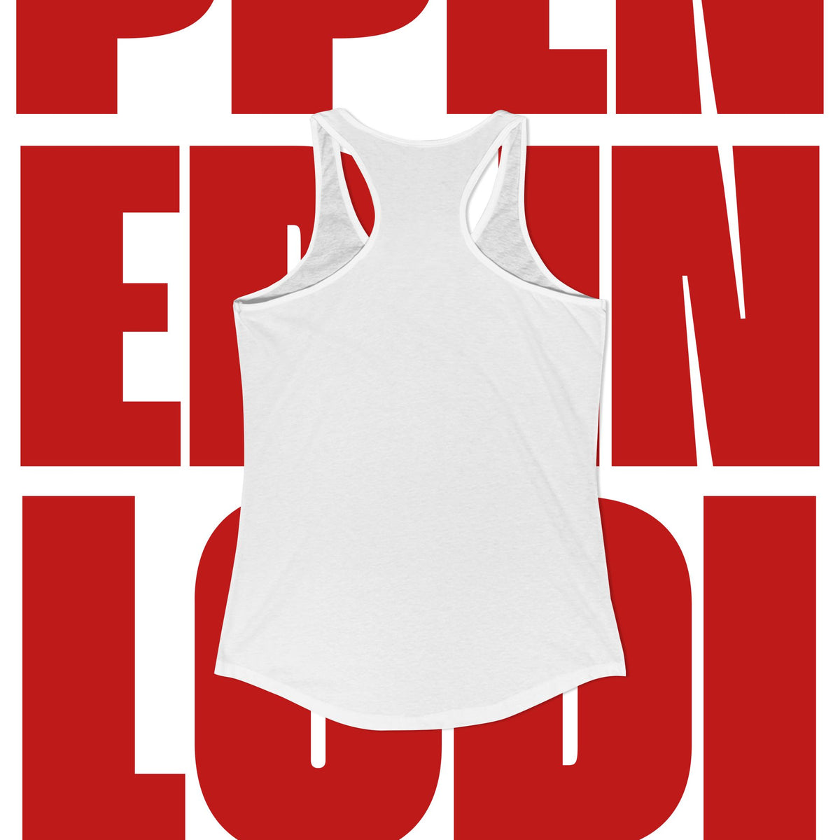 Women's Ideal Racerback Tank 'It Happened In Lodi'