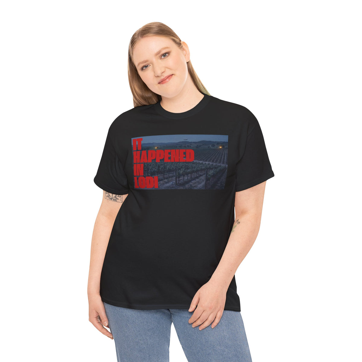 It Happened in Lodi Tee - Vineyard UAP Graphic T-Shirt