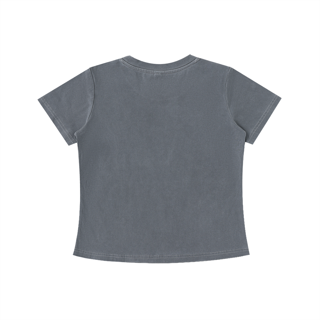 Vintage Wash Womens Slim Fit T-shirt