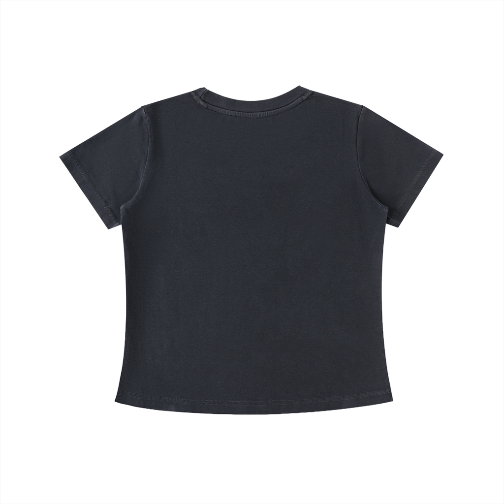 Vintage Wash Womens Slim Fit T-shirt