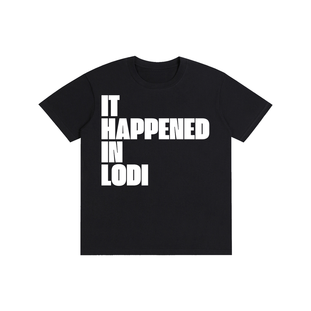 Pure Cotton Unisex T-Shirt White Text