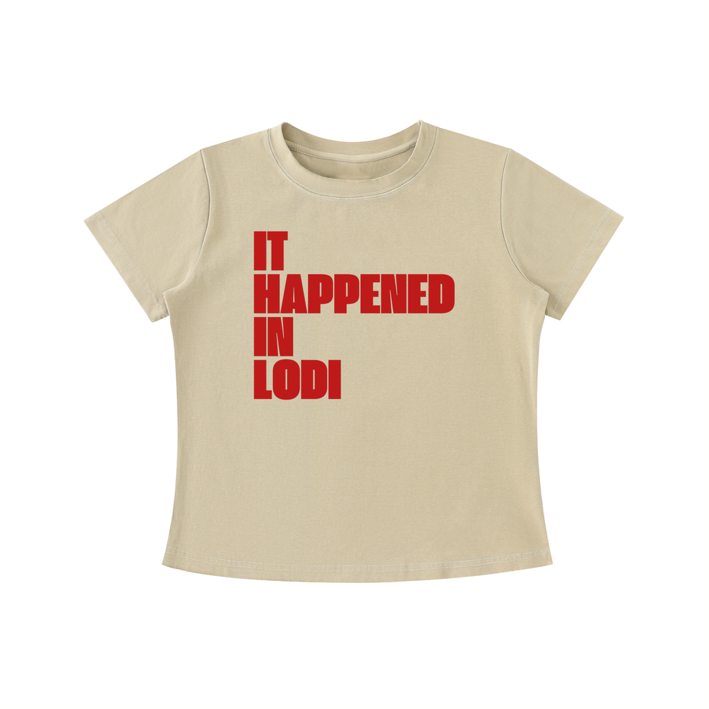 Vintage Wash Womens Slim Fit T-shirt