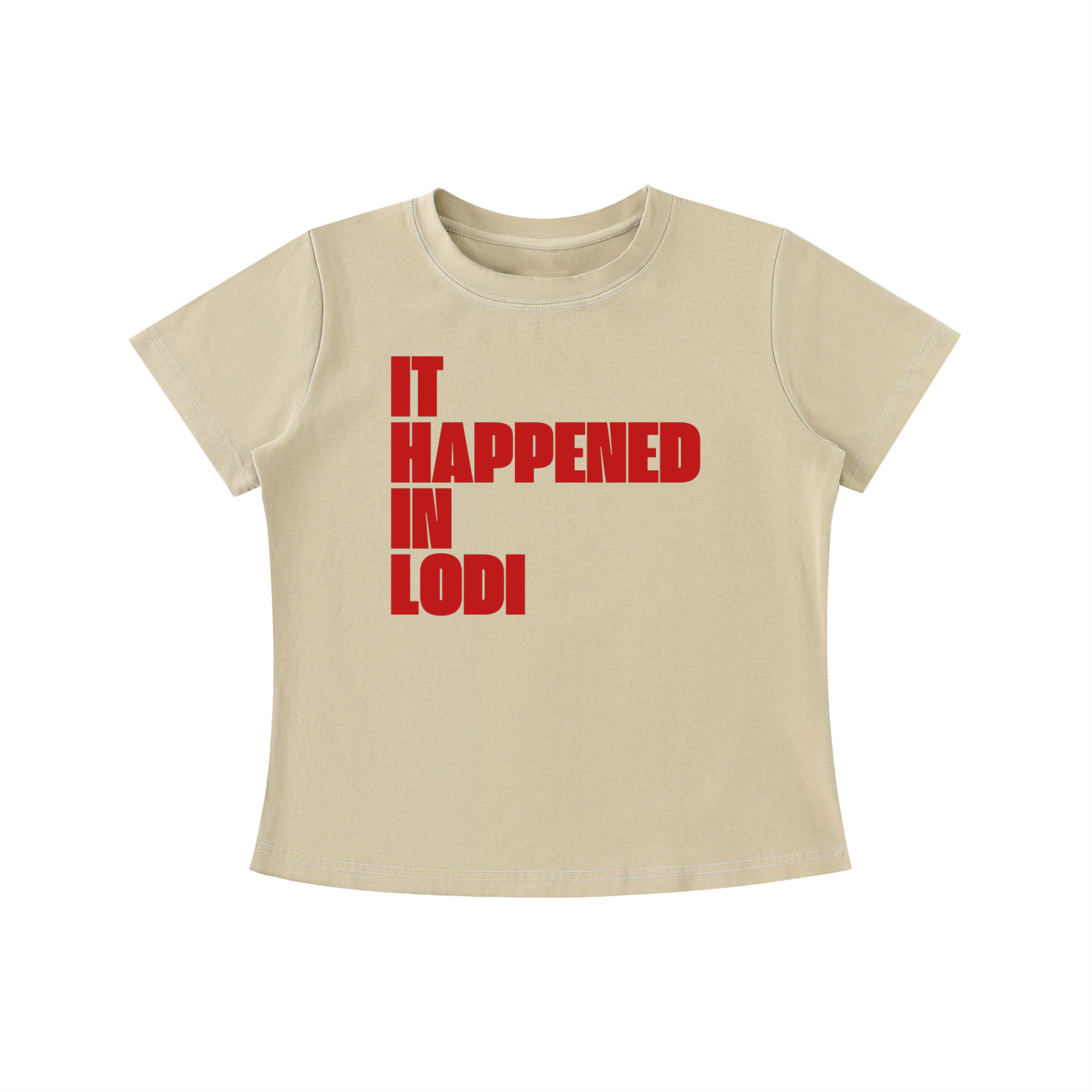 Vintage Wash Womens Slim Fit T-shirt