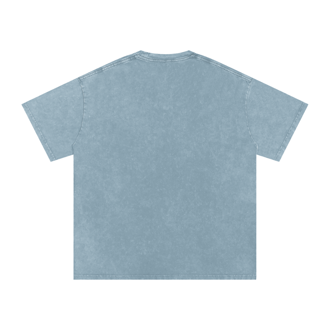 Red Letter Snow Washed Oversized Cotton T-Shirt