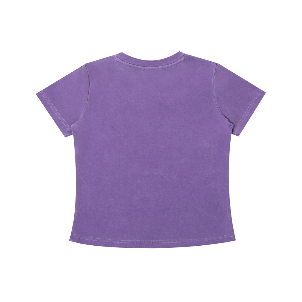 Vintage Wash Womens Slim Fit T-shirt